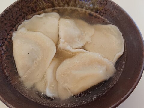 お酒も進む⭐水餃子のピリ辛煮